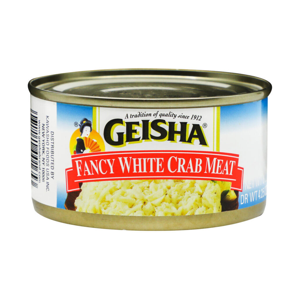 FANCY WHITE CRAB MEAT – Geisha Brand