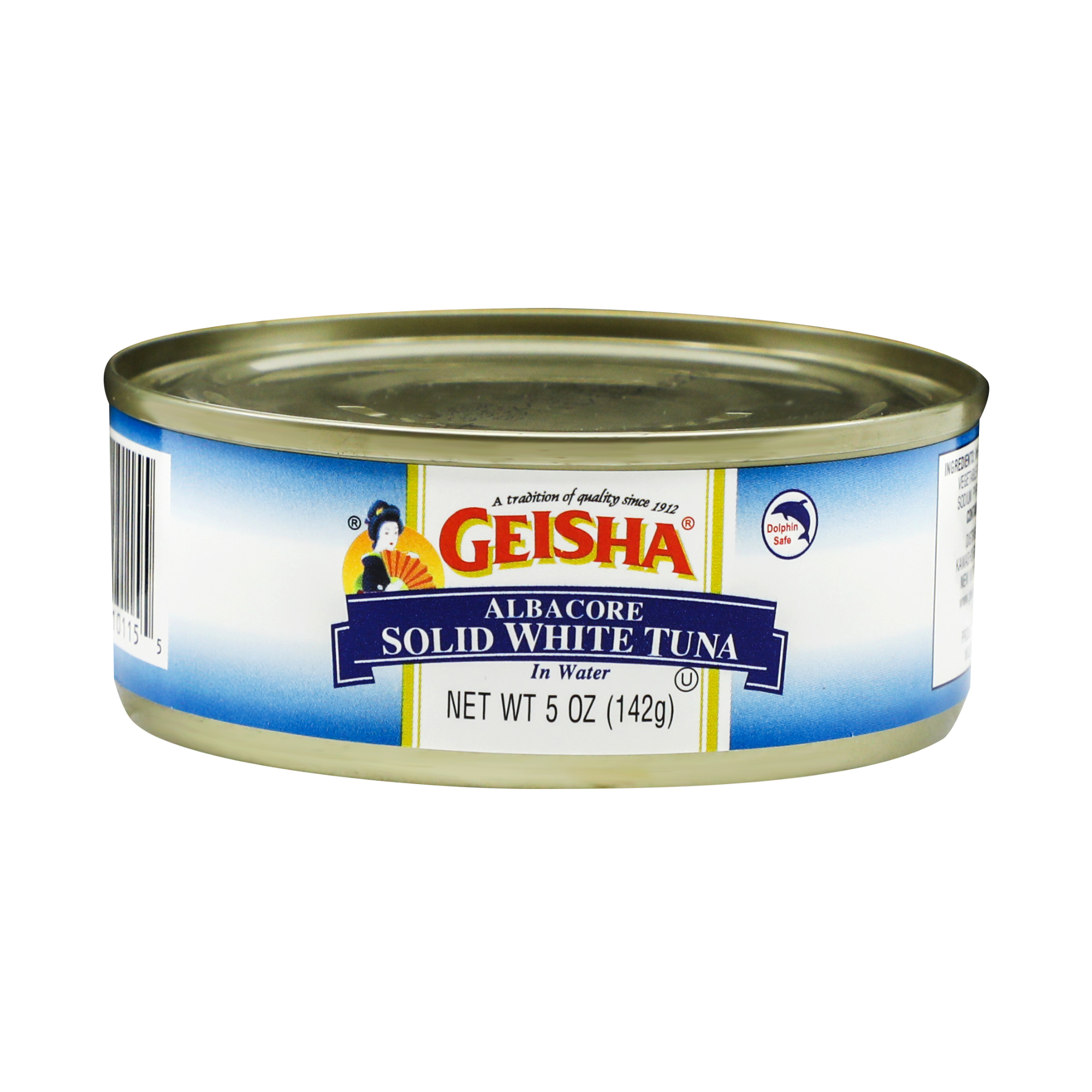 ALBACORE SOLID WHITE TUNA IN WATER 5 OZ - Geisha Brand