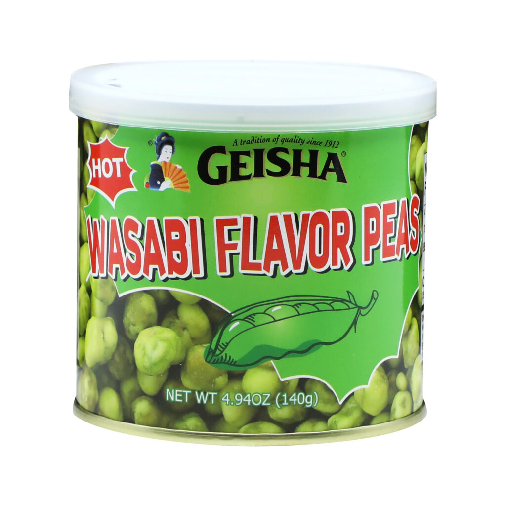 WASABI FLAVORED PEAS Geisha Brand