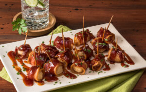 Bacon Wrapped Water Chestnuts